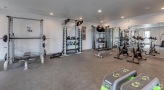 a gym with exercise equipment